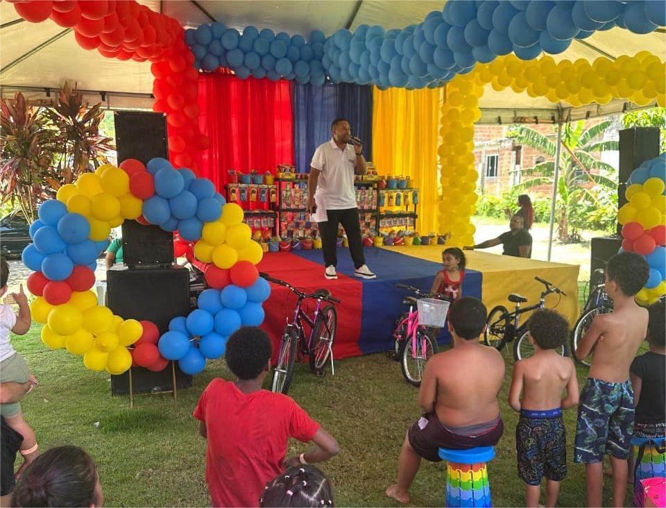 Pomar da Casa Branca sedia Festa das crianças de Natal