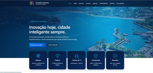 Novo portal digital